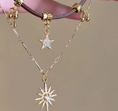 Collana zara placcata oro - placcata, 18