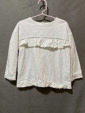 ZARA Girls Long Sleeve Ruffle
