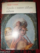  VENTURI, Adolfo, Epoche e