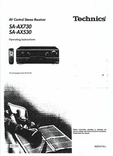 Technics Bedienungsanleitung