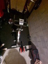 Bici da Spinning Regolabile con Schermo LCD