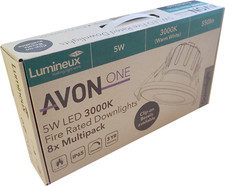 8 x Downlight da Soffitto Led