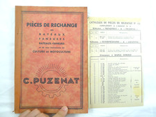 VINTAGE CATALOGO PARTI RICAMBIO C PUZANAT RATEAUX FANEUSES MACCHINA AGRICOLA