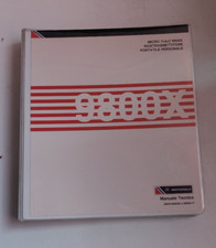 Motorola Microtac 9800x Manuale tecnico di riparazione Telefono Etacs Vintage