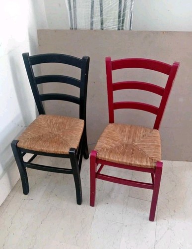 Lotto sedie chiavarine legno - sedie,