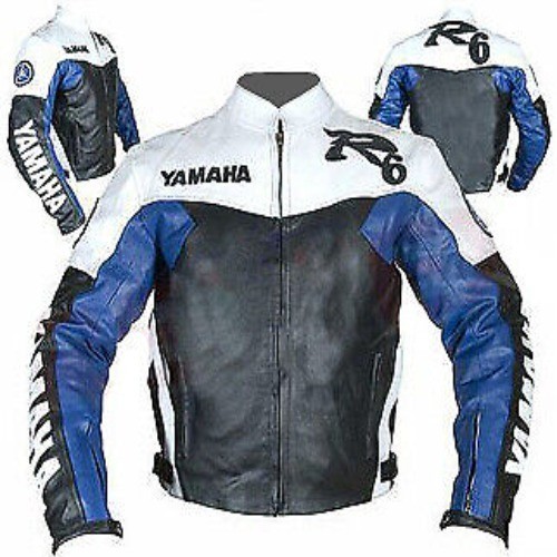 Giacca pelle nuova yamaha - in,