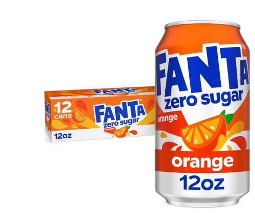 Fanta zero zucchero arancia - zero,