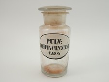 ANTIQUE PHARMACY BLOWN GLASS