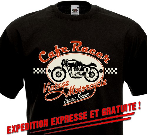 Tee shirt cafe - tee, racer