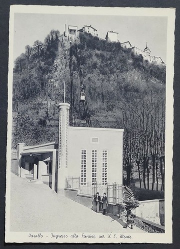 Cartollina funivia sacro monte - cartollina,