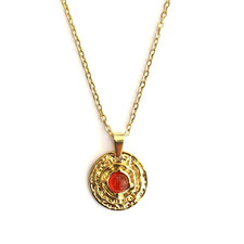 Collana donna con pietra - -,