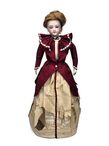 Antica bambola moda - , francese