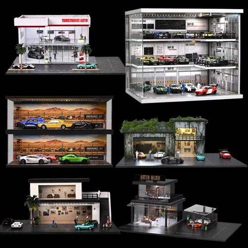 Diorama auto garage - diorama,