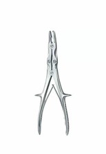 STILLE-RUSKIN Rongeur osseo, 9", doppia azione, ganasce curve, 6 e 8 mm