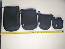 Lotto di 4 custodie morbide in