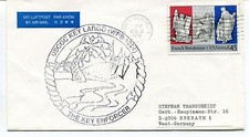1980 Tybee Island Key Largo Luftpost Airmail Polar Antarctic Cover