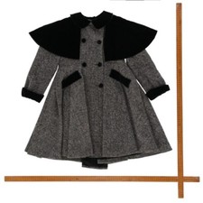 Versace Cappotto Bambina Vintage  Col.  Grigio Taglia 6 70s Coat