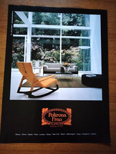 POLTRONA FRAU DESIGN CHAIR VINTAGE AD PUBBLICITA