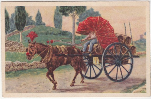 Roma carro vino costumi - carro,