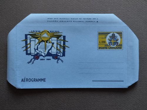 Aerogramma vaticano 1980 - aerogramma,