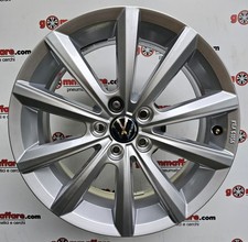 4 cerchi lega volkswagen polo new audi a1 seat skoda r16 sivler lt003068