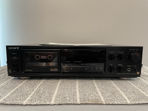 Cassette deck stereo vintage - deck,