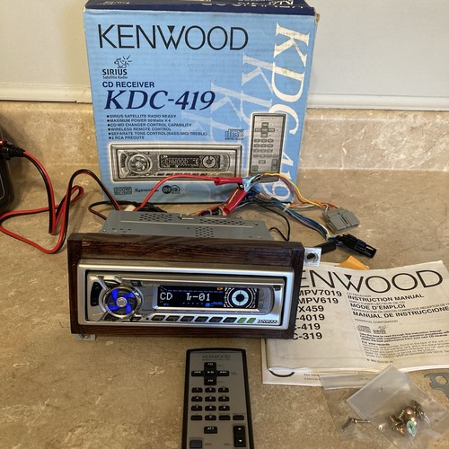 Kenwood kdc 419 receiver - kenwood, cd