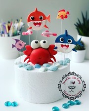 Baby Shark, set topper per