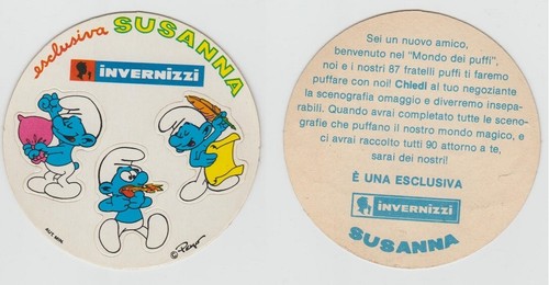 Adesivo puffi esclusiva - adesivo,