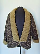 Giacca con interno pelliccia agnello. Vintage, anni '80. Perfetta! Taglia 48/50