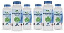 ALCOL ISOPROPILICO 99,9% PURO IPA 6LT | DETERGENTE PROFESSIONALE PER PULIZIA 6x1