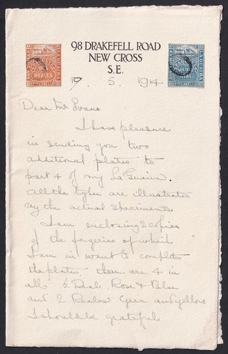 Venezuela 1914 lettera con
