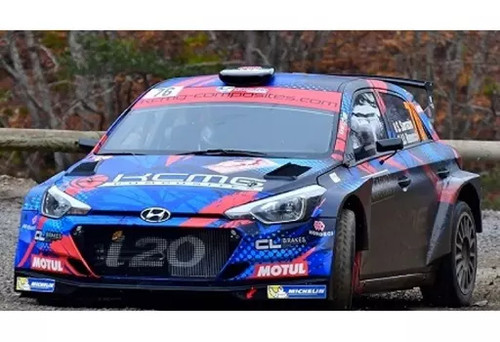 Hyundai i20 2018 rally - 1/43,