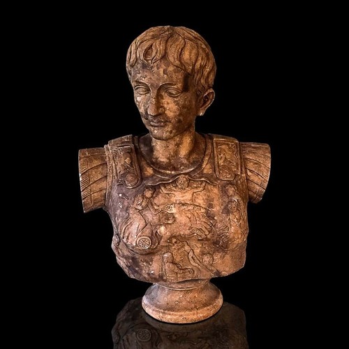 Scultura busto giulio - scultura,