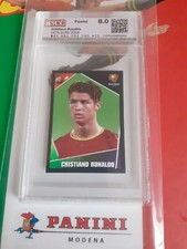 CRISTIANO RONALDO ROOKIE EURO 2004 GRADO 8 NO PSA