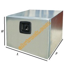 CASSETTA ZINCATA PORTA ATTREZZI PER AUTOCARRO CAMION FURGONE TRATTORE TRUCK