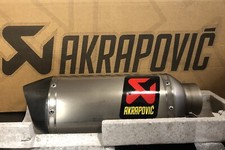 Silenziatore Terminale Scarico Akrapovic Moto Rsv4 R1 Cbr Ninja Zx10r Gsxr Sc Hp