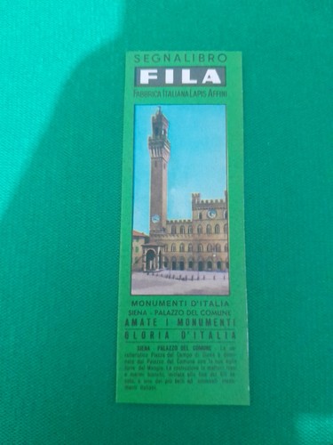Segnalibro fila monumenti - segnalibro,