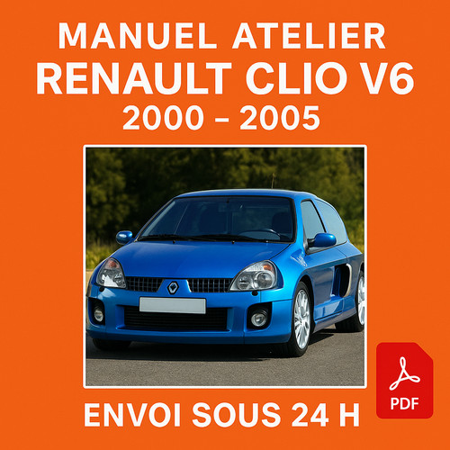 Manuel atelier renault - clio, v6