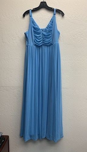 Maxi abito blu - , con