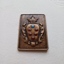 Vecchia Medaglia Targa Rara Mm