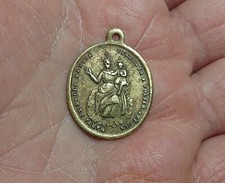 MEDAGLIA MARIA SS Della Sanità Volturara Appula Foggia '800 Produz. Napoli RARA