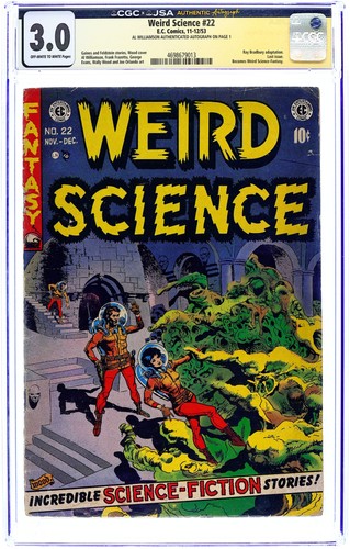 Weird science cgc 0 - science, jsa