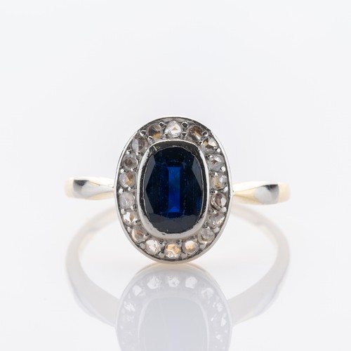 Anello antico oro 585 con - anello,