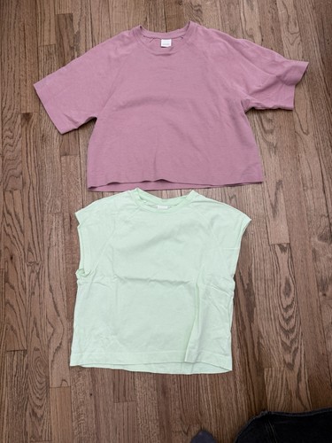Shirt zara rosa verde - zara,