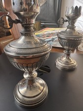 Coppia Di Candelabri Argento 800 Prini Anni XX sec.