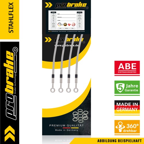 Tubo freno stahlflex - freno,