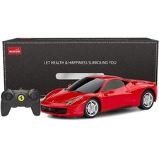 Macchina Telecomandata FERRARI 458 Italia giocattolo 1:24 rossa