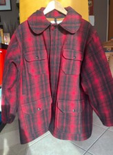 Vintage 70/80s Woolrich plaid wool hunting jacket Giacca da caccia in lana