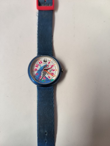 Montre vintage flik flak wwf - flik,